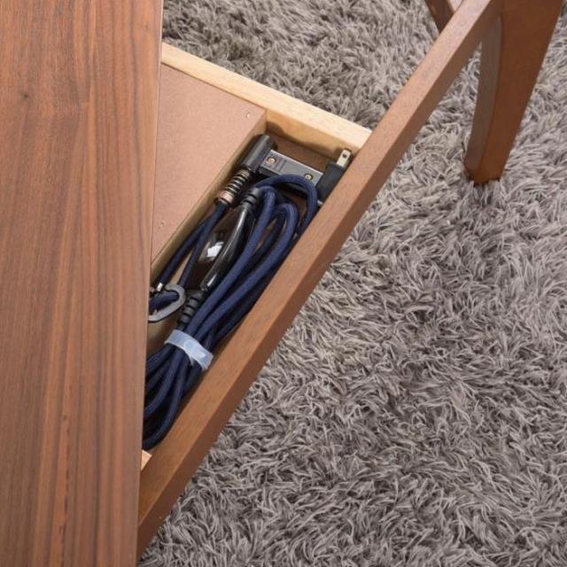 こたつ 炬燵 コタツテーブル ブラウン W105×D75×H38 azu-kt-108 店舗