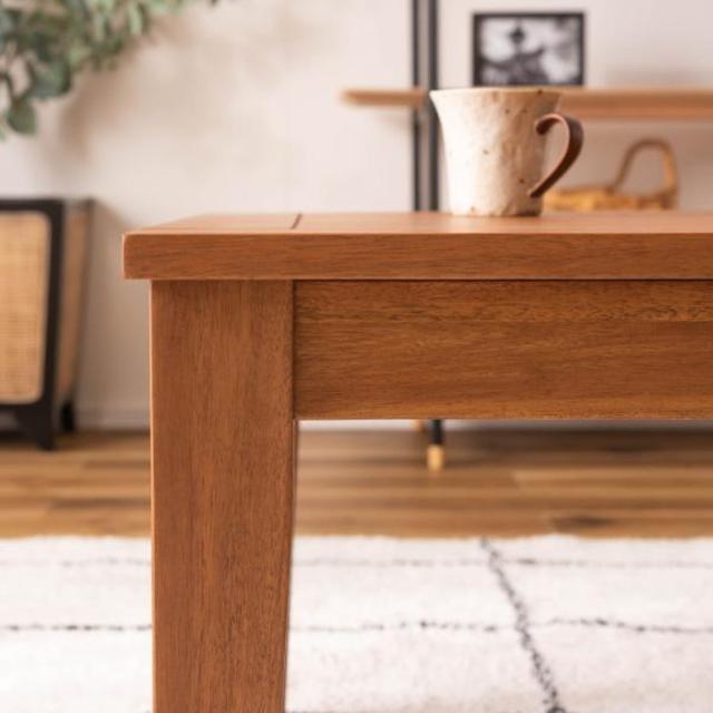 こたつ 炬燵 コタツ ナチュラル W75×D75×H38 コタツ コタツテーブル 幅