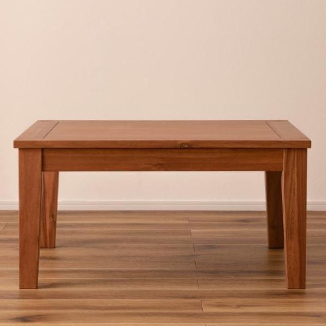 こたつ 炬燵 コタツ ナチュラル W75×D75×H38 コタツ コタツテーブル 幅