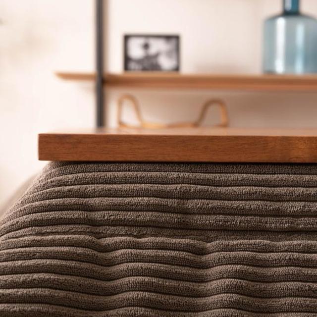 こたつ 炬燵 コタツ ナチュラル W75×D75×H38 コタツ コタツテーブル 幅