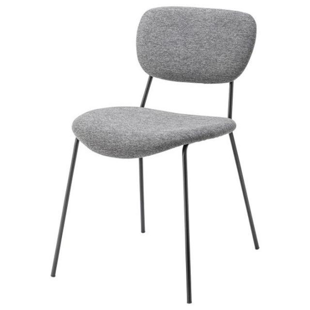 チェア ベージュ グレー W48×D55×H75×SH46 azu-mys-501  ダイニングチェア イス チェア 送料無料 北欧 モダン 家具 インテリア ナチュラル テイスト 新生活 オススメ おしゃれ 後払い の通販は 9,805円