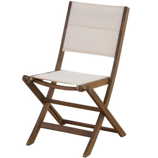 マリーノ チェア アイボリー W48×D59×H85×SH45.5 折りたたみ時:W48×D16×H101 azu-nx-911  チェア ガーデンファニチャー エクステリア ガーデンファニチャー ガーデン DIY 送料無料 北欧 モダン 家具 インテリア ナチュラル テイスト 新生活 オススメ おしゃれ 後払い の通販は 11,044円