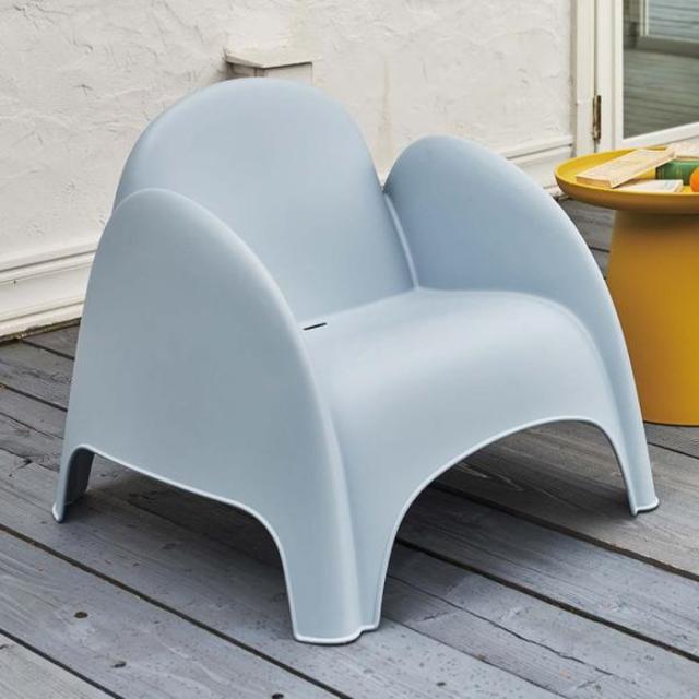 ラウンジチェア ブルー ホワイト W80×D81×H70.5×SH37.5 azu-pc-864  ラウンジチェア パーソナルチェア イス チェア 送料無料 北欧 モダン 家具 インテリア ナチュラル テイスト 新生活 オススメ おしゃれ 後払い の通販は