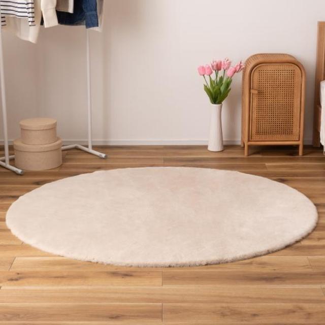 ラグ 約φ150 マット azu-rg-19  カーペット ラグ カーペット マット 送料無料 北欧 モダン 家具 インテリア ナチュラル テイスト 新生活 オススメ おしゃれ 後払い の通販は 10,934円