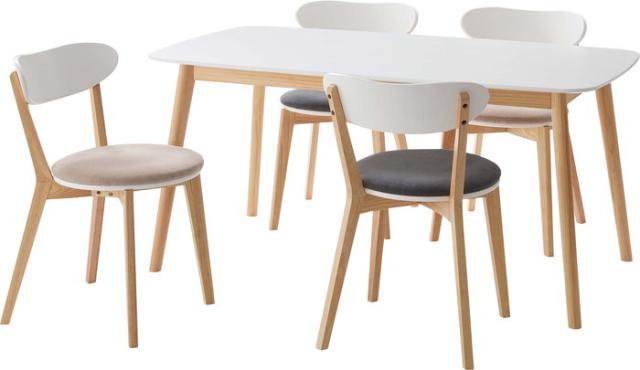 ダイニング テーブル ホワイト W150×D82×H72 azu-tap-320 店舗 カフェ