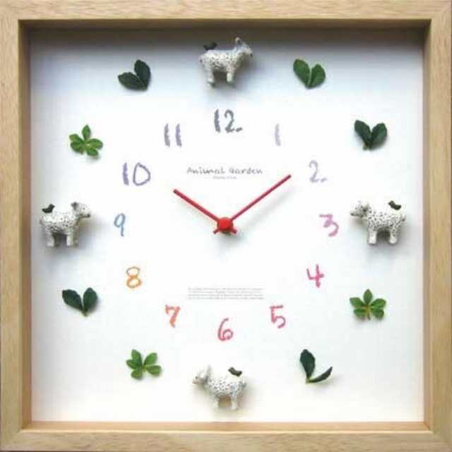 ディスプレイクロック シープ ひつじ Display Clock Sheep 320x320x55mm CDC-52835 bic-7074713s1 掛け時計 置き時計 掛け時計 送料無料