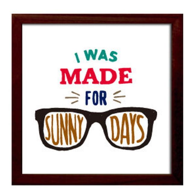 サインフレーム SIGN FRAME Sunny Days 220x220x20mm ZSF-52140 店舗 カフェ ラウンジ ロビー ホテル 法人 bic-7088742s1 アートパネル アートボード 壁紙 装飾フィルム 送料無料 北欧 モダン 家具 インテリア ナチュラル テイスト 新生活 オススメ おしゃれ 後払い 