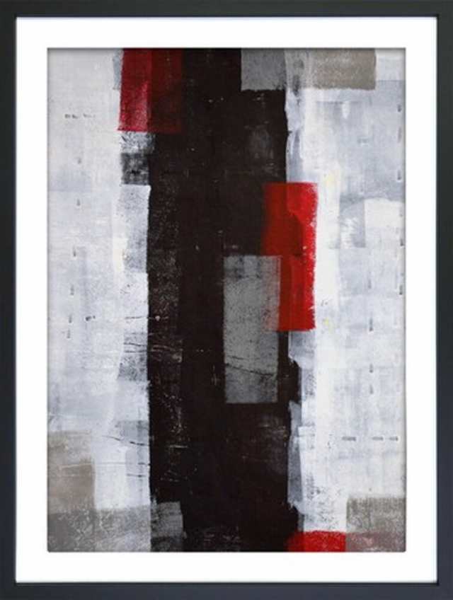 キャンバスアート Abstract Art Red and Grey Abstract Art Painting IAA-52927 bic-9686492s1  アートパネル アートボード 壁紙 装飾フの通販は 22,066円