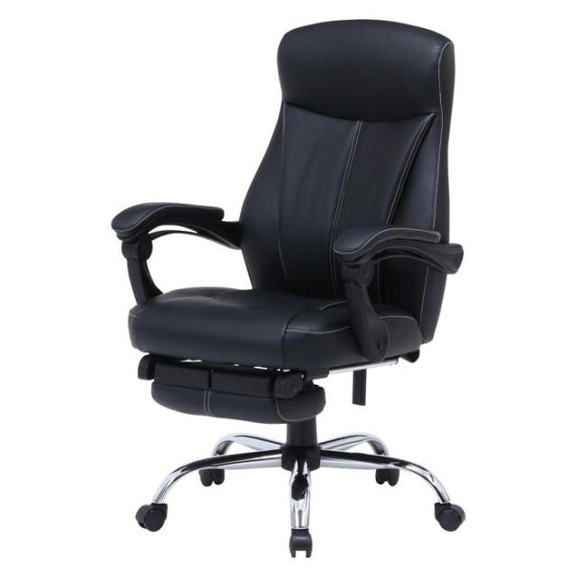 リクライニングチェア ゼクス ブラック 695×630×1050 fj-15505  リクライニングチェア イス チェア 送料無料 北欧 モダン 家具 インテリア ナチュラル テイスト 新生活 オススメ おしゃれ 後払い