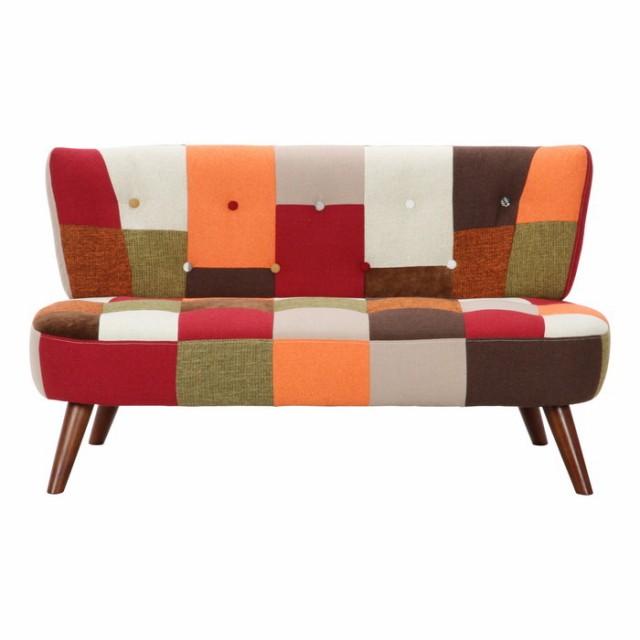 ソファ2p デイジー パッチワーク sofa8533C fj-34262  ソファ ソファ ソファベッド 送料無料 北欧 モダン 家具 インテリア ナチュラル テイスト 新生活 オススメ おしゃれ 後払い の通販は