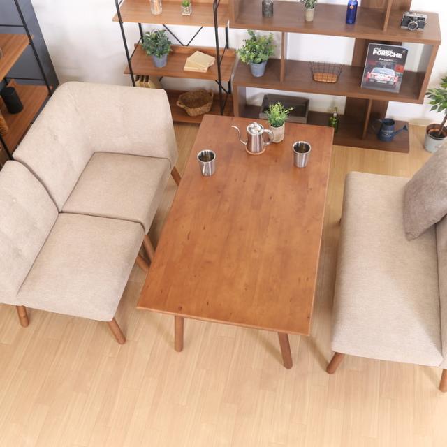 【新品・送料無料】ＮＳ　コーナーソファ　ヘームル　ＭＢＲ／ＢＥ NS コーナーソファ ヘームル MBR/BE ミディアムブラウン/ベージュ 615