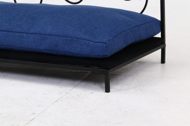 ペットデイベッド ブラック/ブルー 45227〔代引不可〕 ペットデイベッド ブラック⁄ブルー 45227〔代引不可〕 ペット