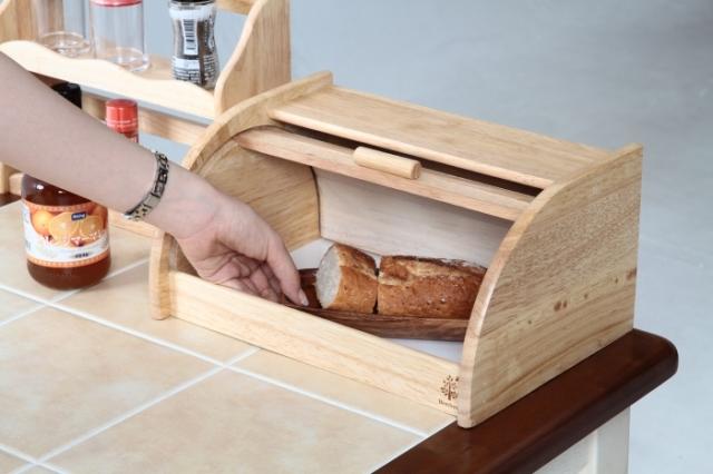 木製ブレッドケース ボヌール fj-94381 カラーボックス 本棚 ラック