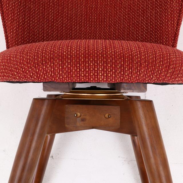 D品 ダイニングチェア クラム ファブリック OR オレンジ fj-95464