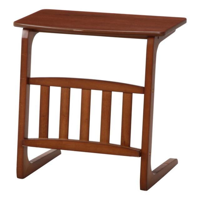 サイドテーブル ノルン マガジンラック付き Table-16-5534 fj-96553  サイドテーブル ナイトテーブル テーブル 送料無料 北欧 モダン 家具 インテリア ナチュラル テイスト 新生活 オススメ おしゃれ 後払い の通販は