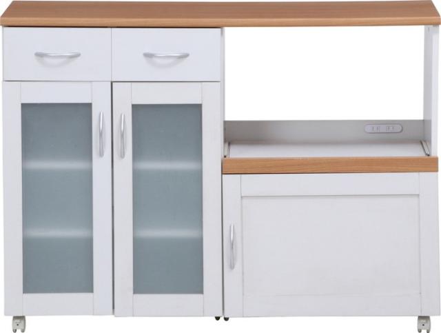 キッチンカウンター サージュ WH×NA 120幅 (96820) ナチュラル キッチンカウンター サージュ WH×NA 120幅 (96820) ナチュラル