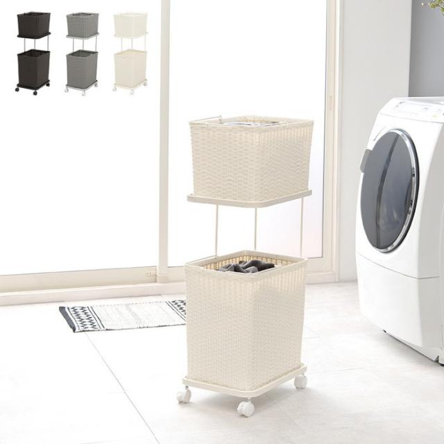 ランドリーラック RAN-2427 幅30×奥行40×高さ97cm hgs-2101974900 ランドリー サニタリーチェスト 収納 家具 送料無料 北欧 モダン 家具 インテリア ナチュラル テイスト 新生活 オススメ おしゃれ 後払い 
