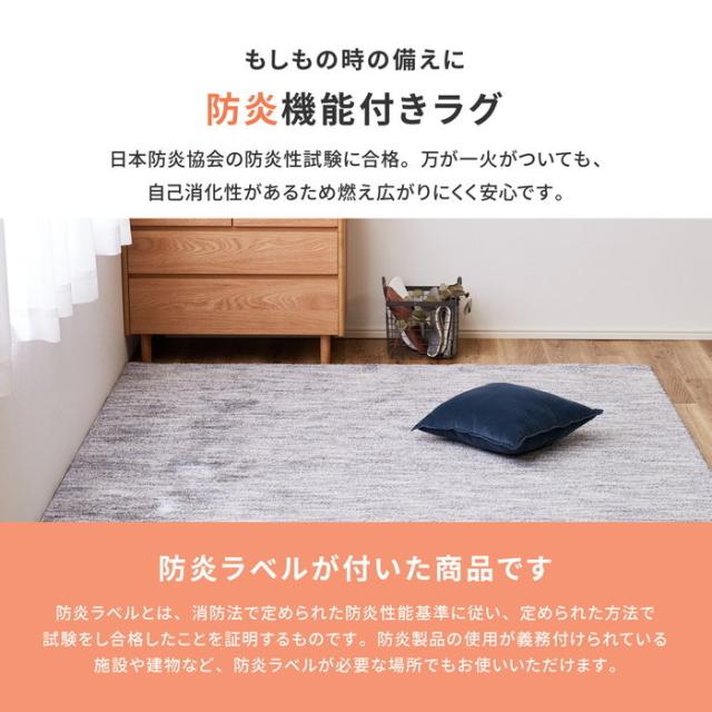 国産高機能ラグ ビビ 約190×190cm 防ダニ 抗菌 防臭 防音 防炎 制電 日本製 ナイロンラグ 無地 hig-350116701x  カーペット ラグ カーペット マット 送料無料 北欧 モダン 家具 インテリア ナチュラル テイスト 新生活 オススメ おしゃれ 後払い の通販は
