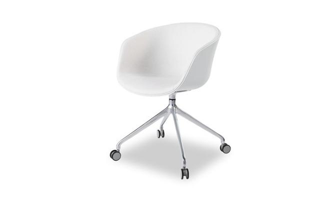 モーブ ダイニングチェア キャスターレッグ MAUVE Dining Chair CasterLeg シェル 白のみ 内側 ファブリック 3年保証付 デザイナーズ ジェネリック家具 リプロダクト inv-665h ダイニングチェア イス チェア 送料無料 北欧 モダン 家具 インテリア ナチュラル テイスト 新生