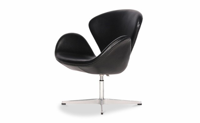 アルネ・ヤコブセン スワン チェア SWAN Chair オイルドレザー 本革 3年保証付 inv-8060ba-oil ラウンジチェア パーソナルチェア イス