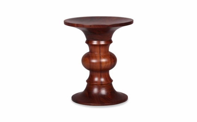 チャールズ&レイ・イームズ ウォルナット スツール WALNUT Stool ウォルナット 3年保証付 inv-ws-9101bo スツール イス チェア 送料無料