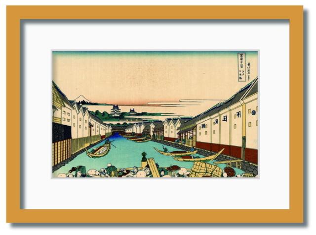 和楽シリーズ 葛飾北斎 富嶽三十六景 江戸日本橋 WR-2005NA-A3 フレームカラー ナチュラル サイズ W317×H440×D20mm 1350g kar-11670159s7  アートパネル アートボード 壁紙 装飾フィルム 送料無料 北欧 モダン 家具 インテリア ナチュラル テイスト 新生活 オススメ おしゃの通販は 7,965円
