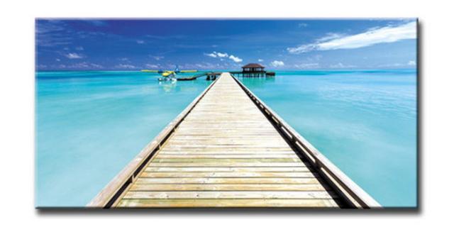 CANVAS ART キャンバスアート Blue Blue ブルーブルー Mサイズ W600×H300×D20mm US-5010 kar-6248603s2  アートパネル アートボード 壁紙 装飾フィルム 送料無料 北欧 モダン 家具 インテリア ナチュラル テイスト 新生活 オススメ おしゃれ 後払い の通販は 7,852円