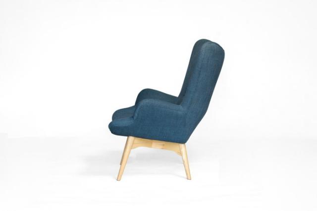 グラント&メアリー・フェザーストーン コンターチェア ファブリック