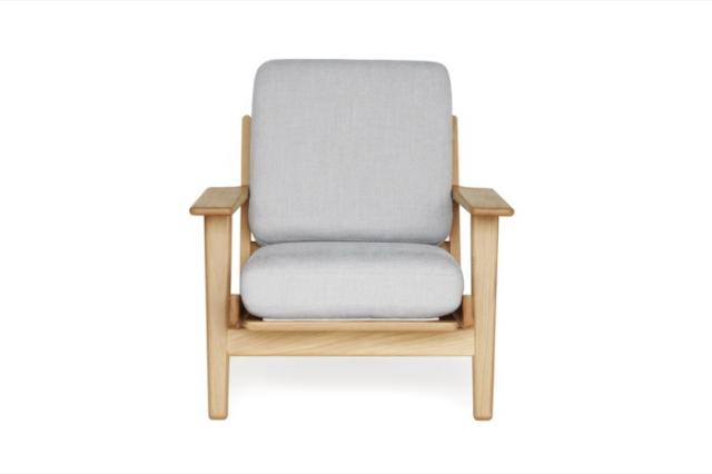 290ソファ ラウンジソファ ファブリック 1P オーク リプロダクト デザイナーズ 家具 E-comfort 保証付 kwg-sf9160a-oak  ソファ ソファ ソファベッド 送料無料 北欧 モダン 家具 インテリア ナチュラル テイスト 新生活 オススメ おしゃれ 後払い の通販は 136,851円