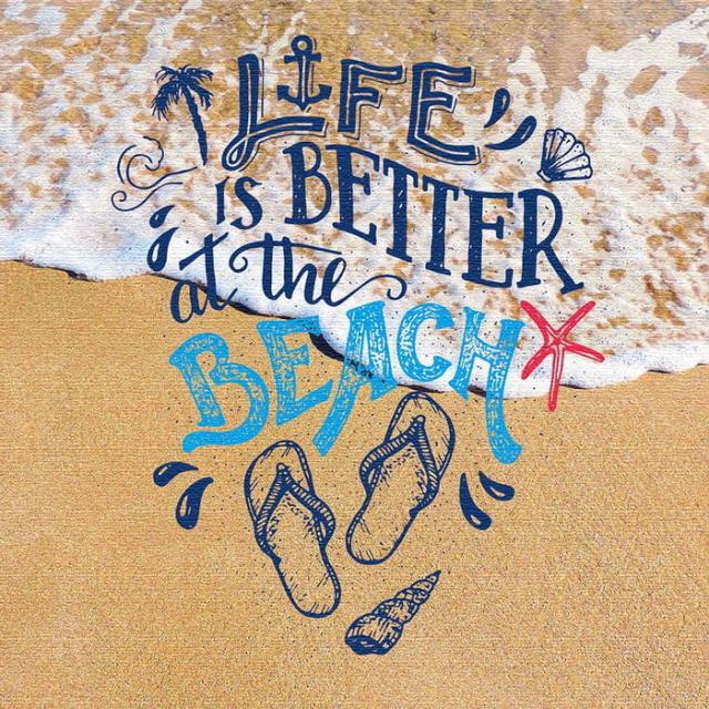 ビーチ pop-0090 Lサイズ 57cm×57cm アートパネル ファブリックパネル アートボード インテリアパネル 壁掛け 日本製 ラッピング付き lib-pop-0090-l  アートパネル アートボード 壁紙 装飾フィルム 送料無料 北欧 モダン 家具 インテリア ナチュラル テイスト 新生活 オススの通販は 5,917円