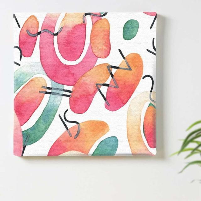 幾何学模様 popa-1903-038 XLサイズ 100cm×100cm アートパネル ファブリックパネル アートボード インテリアパネル 壁掛け 日本製 ラッピング付き lib-popa-1903-038-xl  アートパネル アートボード 壁紙 装飾フィルム 送料無料 北欧 モダン 家具 インテリア ナチュラル テイの通販は