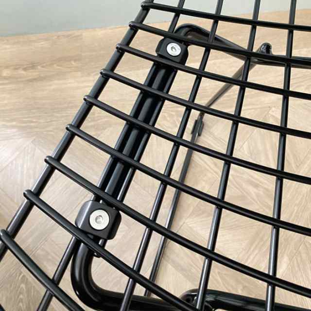 ハリー・ベルトイア ワイヤーチェア Wire Chair PUクッション 保証付 pr-art-j001  デスク用チェア オフィスチェア オフィス家具 送料無料 北欧 モダン 家具 インテリア ナチュラル テイスト 新生活 オススメ おしゃれ 後払い の通販は