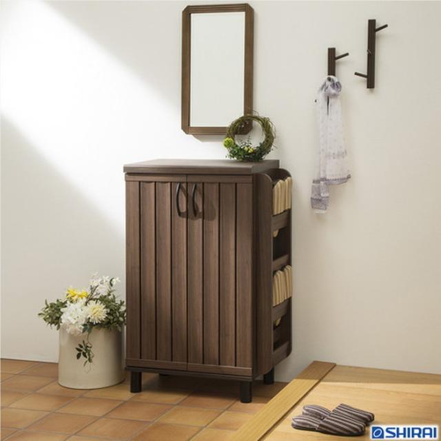 ガルバートン シューズラック 靴箱 ダークブラウン ガルバートン GBT-1060D sir-5535408s2  シューズラック 玄関収納 収納 家具 送料無料 北欧 モダン 家具 インテリア ナチュラル テイスト 新生活 オススメ おしゃれ 後払い の通販は