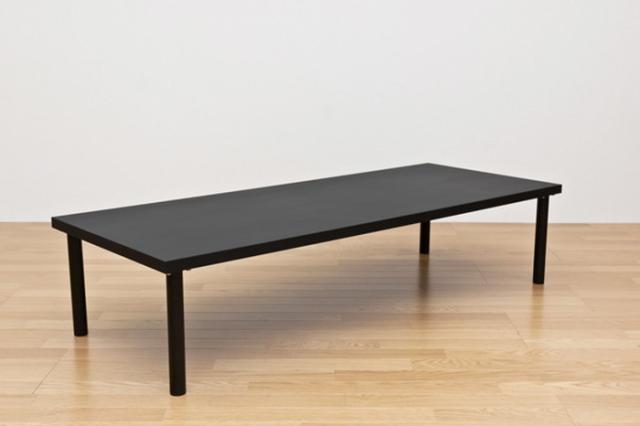 フリーローテーブル 150×60 BK/WH ブラック ホワイト sk-tz1560 店舗