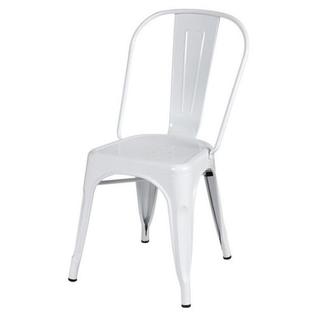 カフェチェア Aチェア スタッキング ダイニングチェア ホワイト sun-4860578s1  ダイニングチェア イス チェア 送料無料 北欧 モダン 家具 インテリア ナチュラル テイスト 新生活 オススメ おしゃれ 後払い の通販は