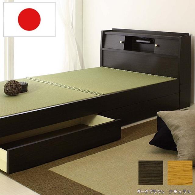 棚照明引出付畳ベッド セミダブル ウォッシャブル畳付 to-10-a151-sd-washable 畳ベッド ベッド 送料無料 北欧 モダン 家具 インテリア ナチュラル テイスト 新生活 オススメ おしゃれ 後払い