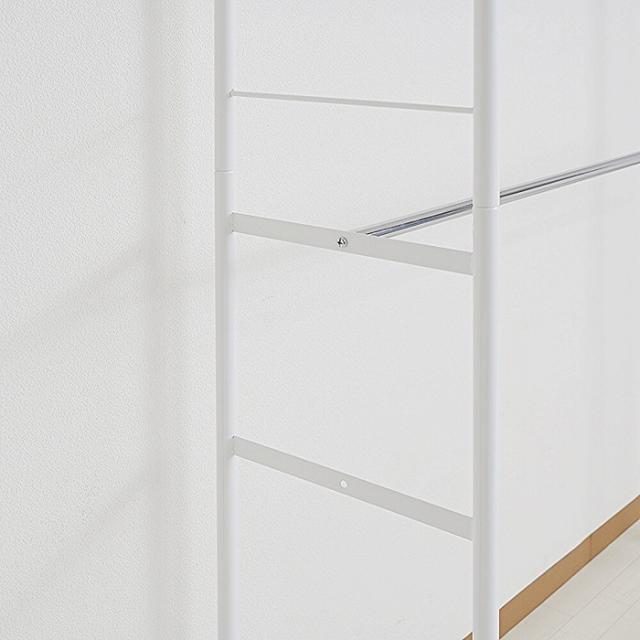 つっぱり ハンガー ラック 壁面収納 ウォークイン クローゼット