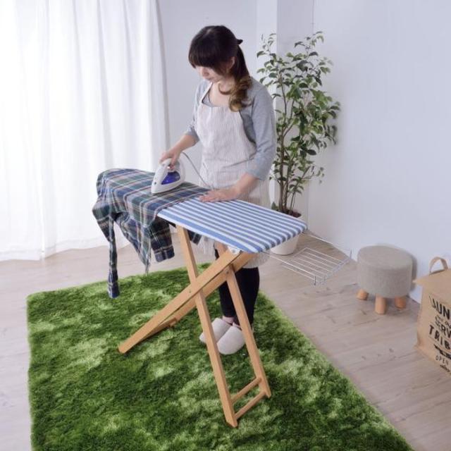 アイロン台L ブルー グリーン W106×D34×H48/64/75/83  azu-lfs-272 店舗 カフェ ラウンジ ロビー ホテル 法人  アイロン台 生活家電用アクセサリー 部品 生活家電 家電 送料無料 北欧 モダン 家具 インテリア ナチュラル テイスト 新生活 オススメ おしゃれ 後払い