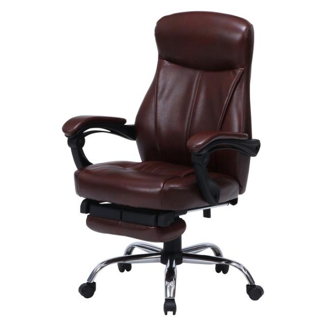 リクライニングチェア ゼクス ブラウン 695×630×1050 fj-15504 店舗