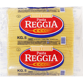 【常温】 スパゲッティ　1.4ｍｍ  5kg　★イタリアから直輸入 【入り数５個】 業務スーパーの通販は 11,680円