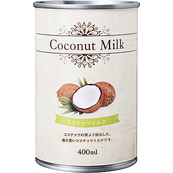 ココナッツミルク缶詰 400ml ☆タイから直輸入 業務スーパー - その他瓶詰