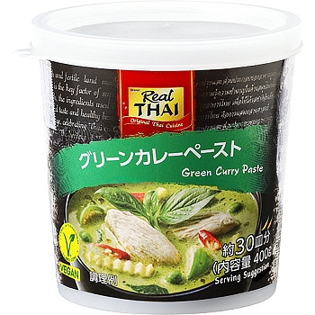 【常温】 グリーンカレーペースト  400g　★タイから直輸入 【ハラール】 【入り数10個】 業務スーパー