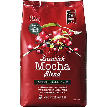 【常温】 ラグジュアリッチモカブレンド粉【中煎り】  360g 【入り数30個】 (ケース売り) 業務スーパーの通販は