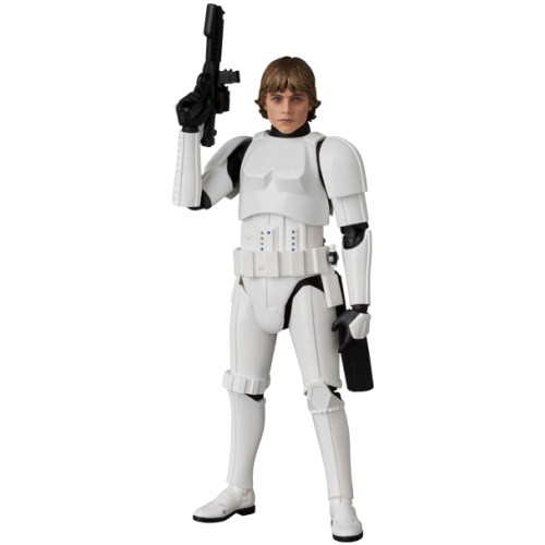 MAFEX 『STAR WARS： A NEW HOPE』 LUKE SKYWALKER(TM)(STORMTROOPER DISGUISE) (可動式フィギュア)