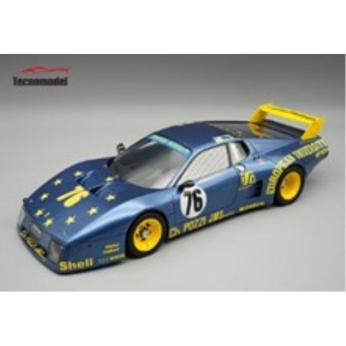 テクノモデル 1／18 フェラーリ 512BB／LM ル・マン24時間 1980 ＃76 JMS Racing J. Xhenceval - P. Dieudonne - H. Regout 【TM18-4....