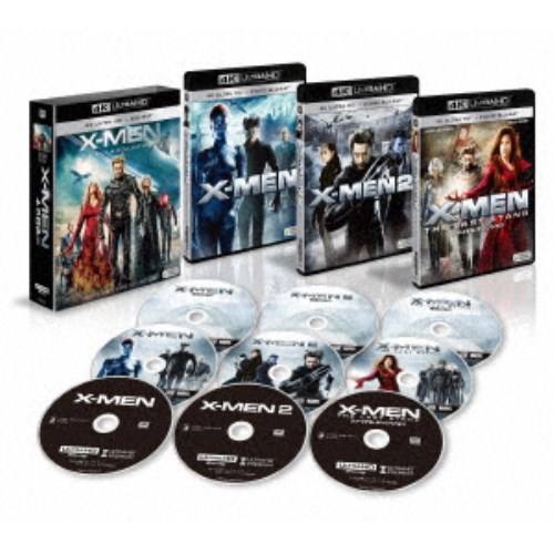 X-MEN 4K ULTRA HD トリロジーBOX UltraHD《UHDBD※専用プレーヤーが必要です》? 【Blu-ray】