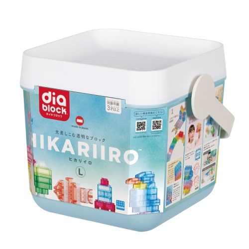 ND-05 ダイヤブロック HIKARIIRO(ヒカリイロ) Lおもちゃ こども 子供 知育 勉強 3歳