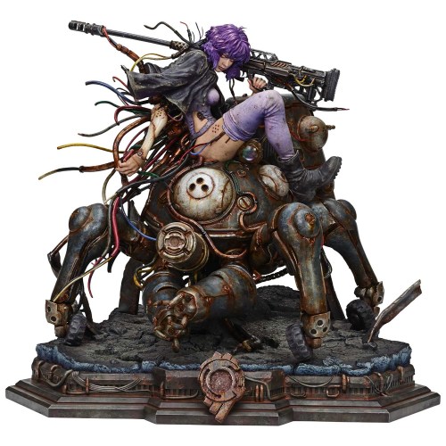 ザ・レジェンド・オブ・ビューティ・アンド・ビースト 1／4 『攻殻機動隊 STAND ALONE COMPLEX』 草薙素子＆タチコマ Art byエンテイ....