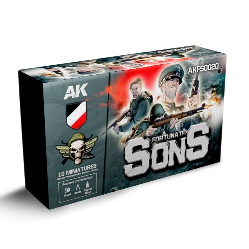 WW.II ドイツ軍 装甲擲弾兵 30mm レジンフィギュア 10体セット 【AKFS0020】 (レジンキット)【再販】フィギュアの通販は