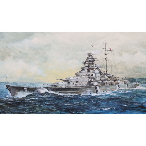 1/700 ドイツ海軍　戦艦ビスマルク・ティルピッツ　Z級駆逐艦2隻セット 1/700 ドイツ海軍 戦艦ビスマルク・ティルピッツ Z級駆逐艦2隻